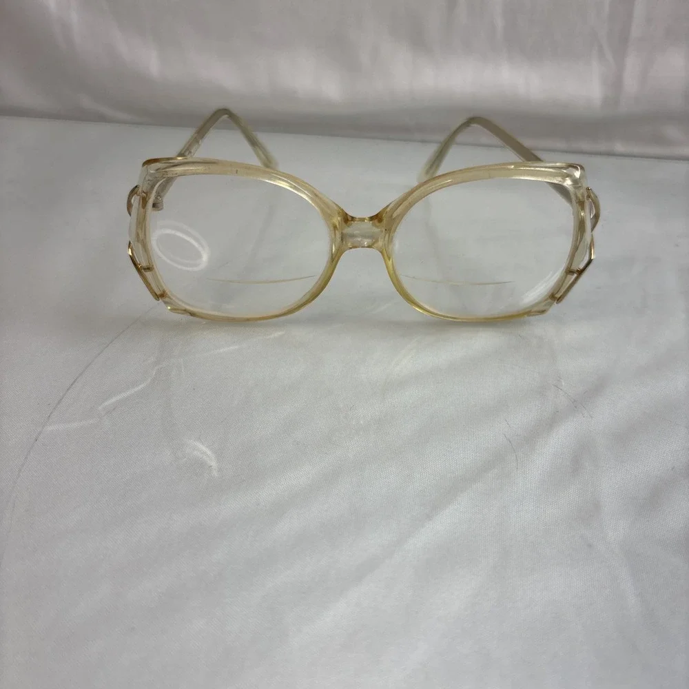 Vintage Zsa Zsa Gabor Glasses Frames Only 70-80's Disco Retro